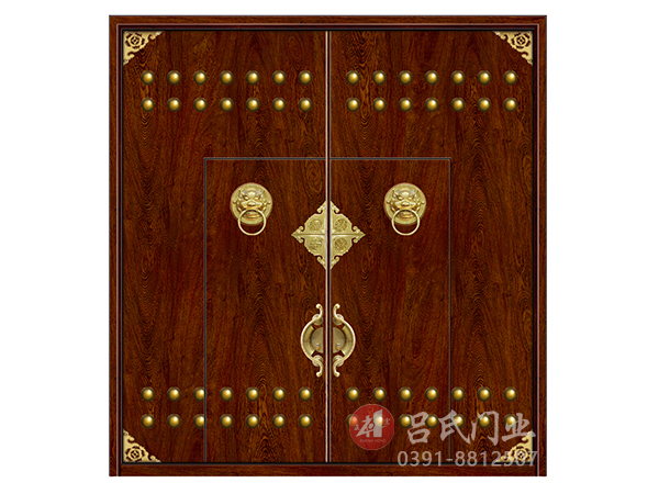 名稱:故宮門-型號:鋼板大門